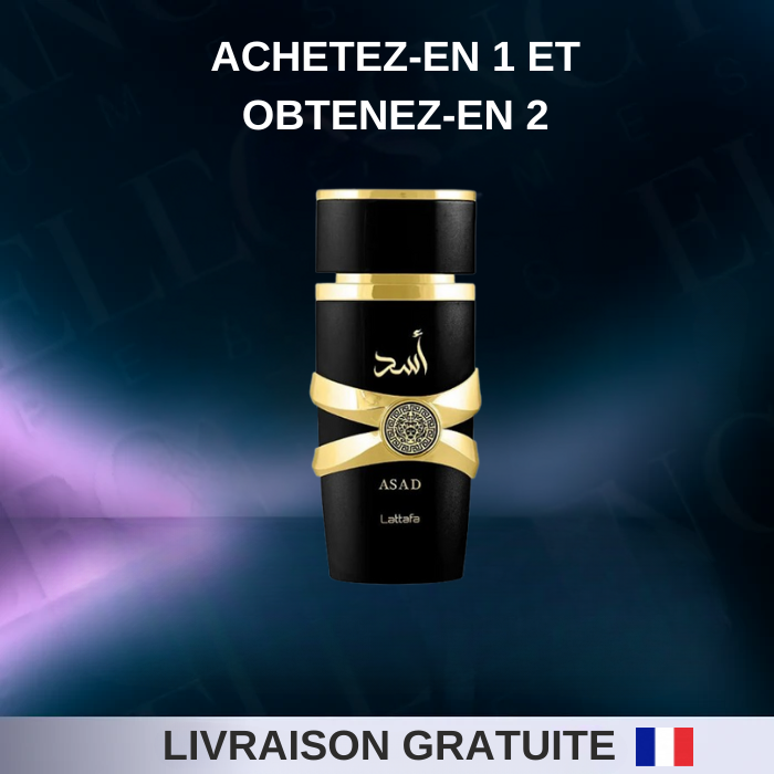 1 Million Parfum Paco Rabanne + Asad lattafa eau de parfum